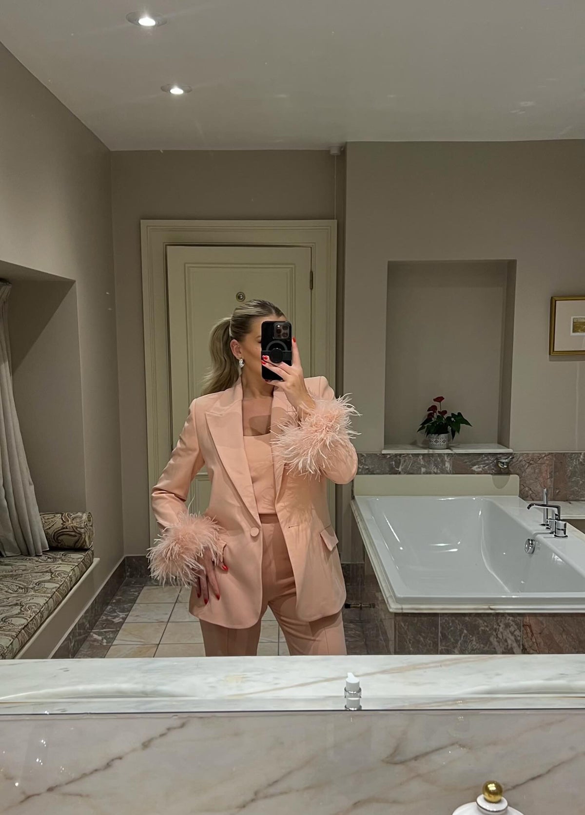 Nadine Merabi Margot Suit