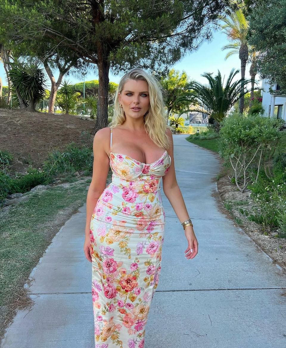 Maxi Dress House Of Cb Cut Out Dress House Of CB Tamara Maxi Red