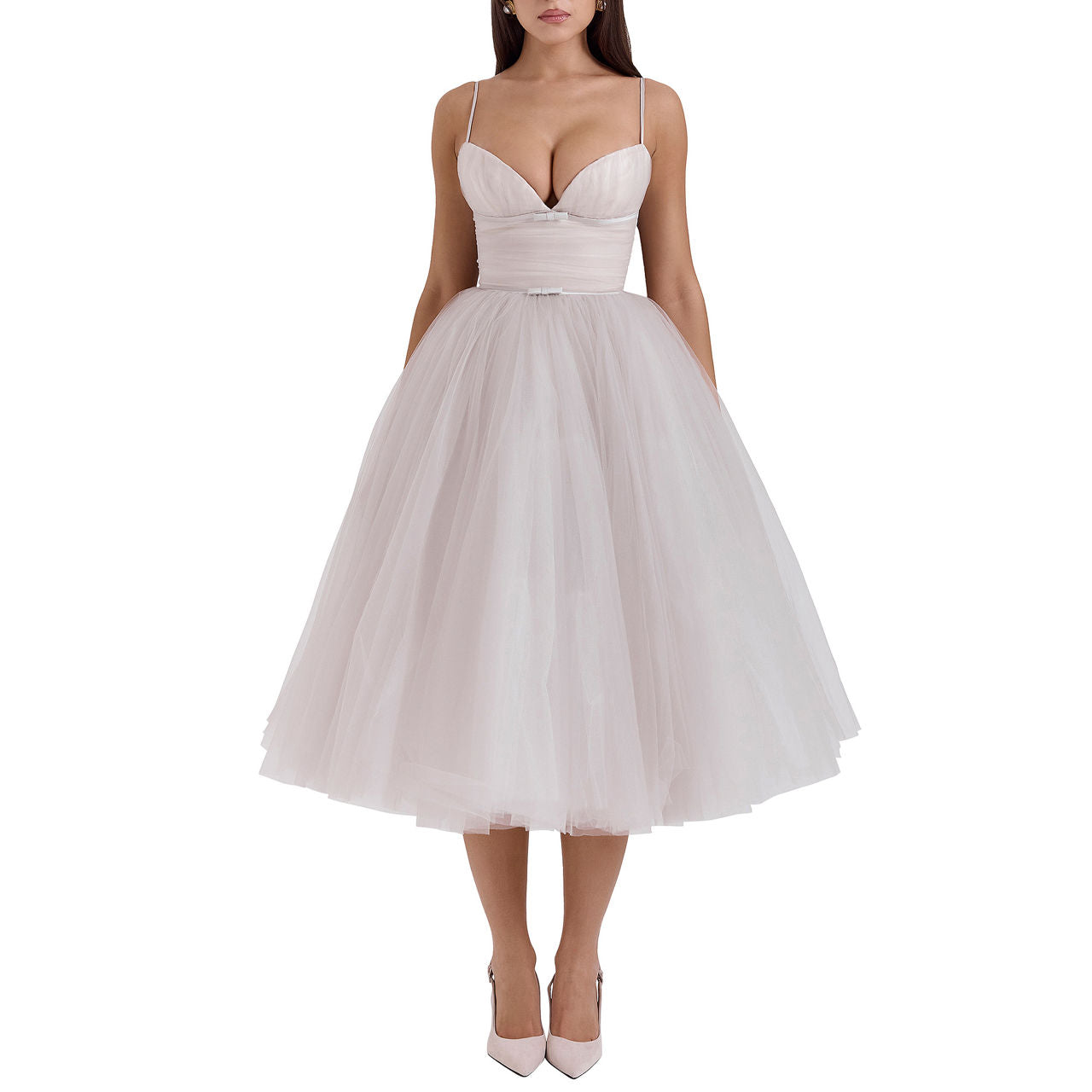 Countess Tulle Flared Dress