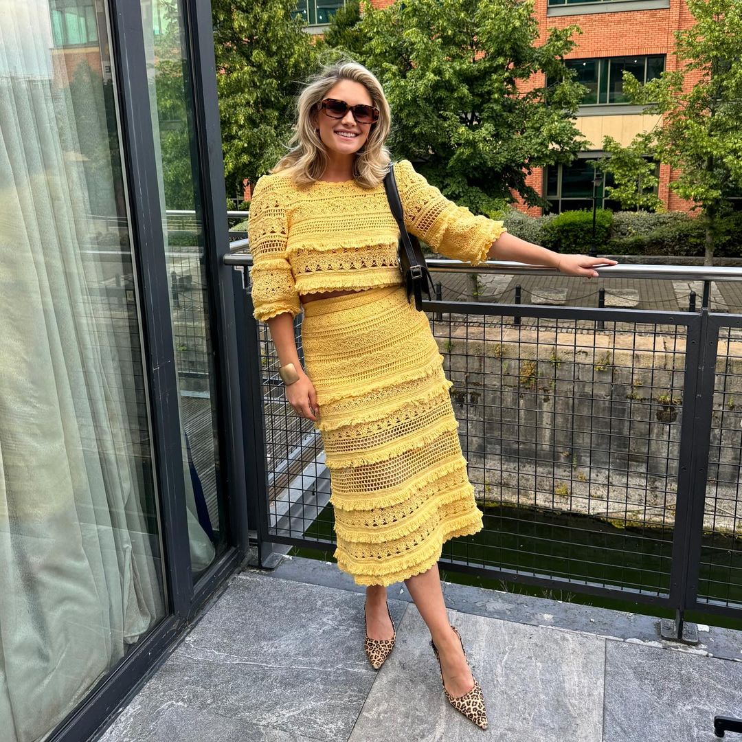Juane Cotton Crochet-Knit 2 Piece