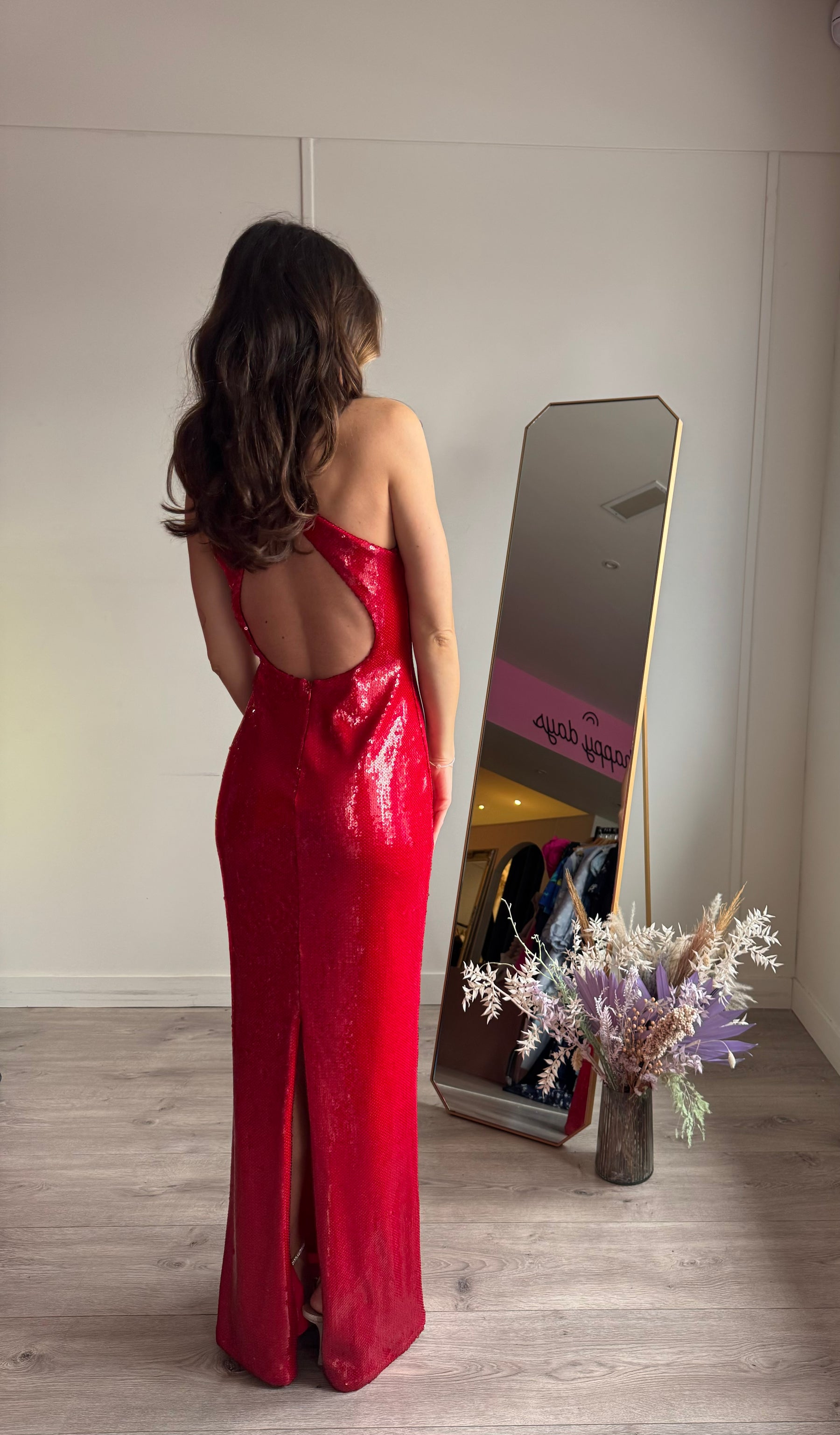 Eliza Rose Sequin Maxi Dress