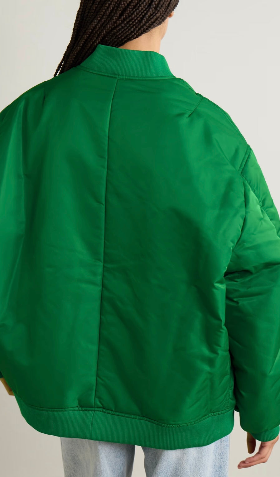 Astra Oversized Padded Shell Bomber Jacket