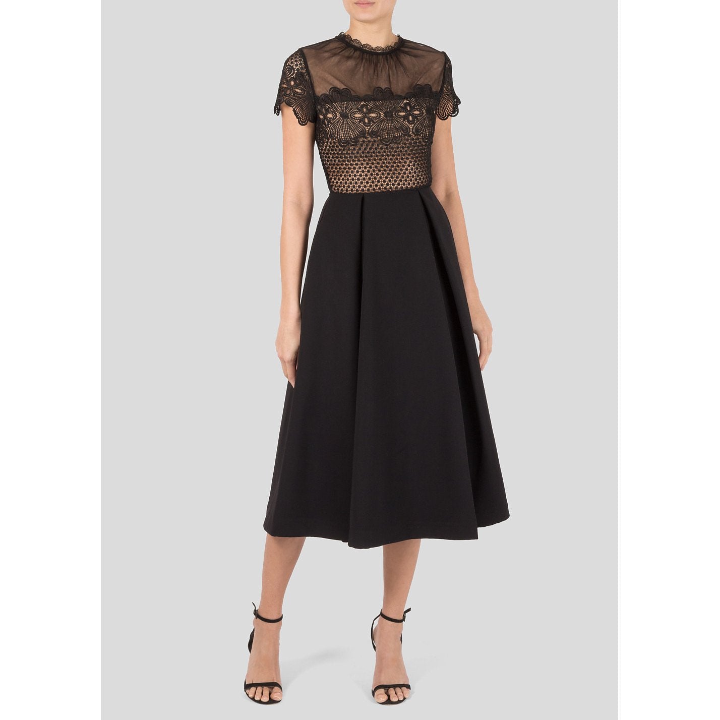 Lace Felicia Midi Dress