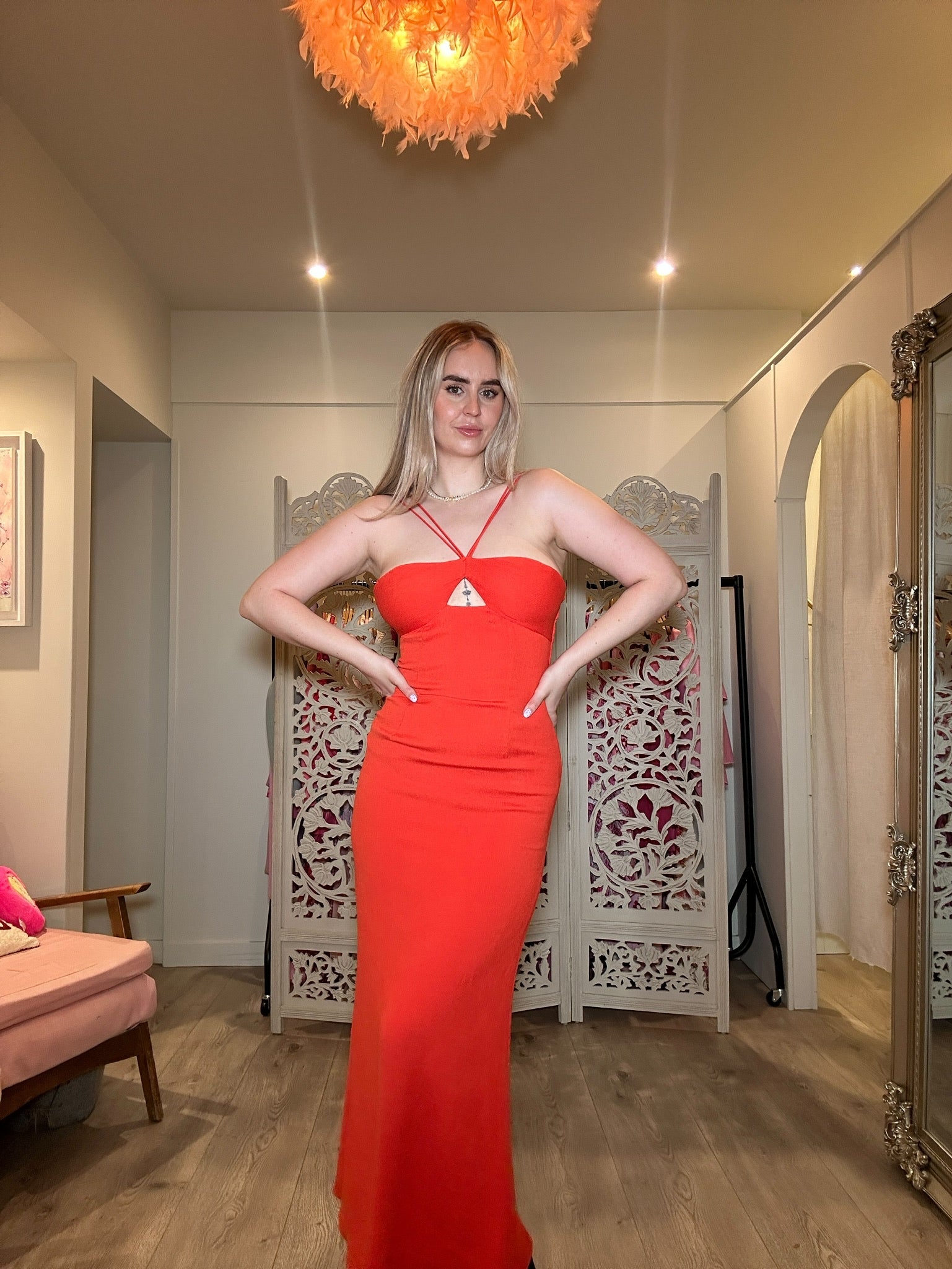 Cutout Maxi Dress