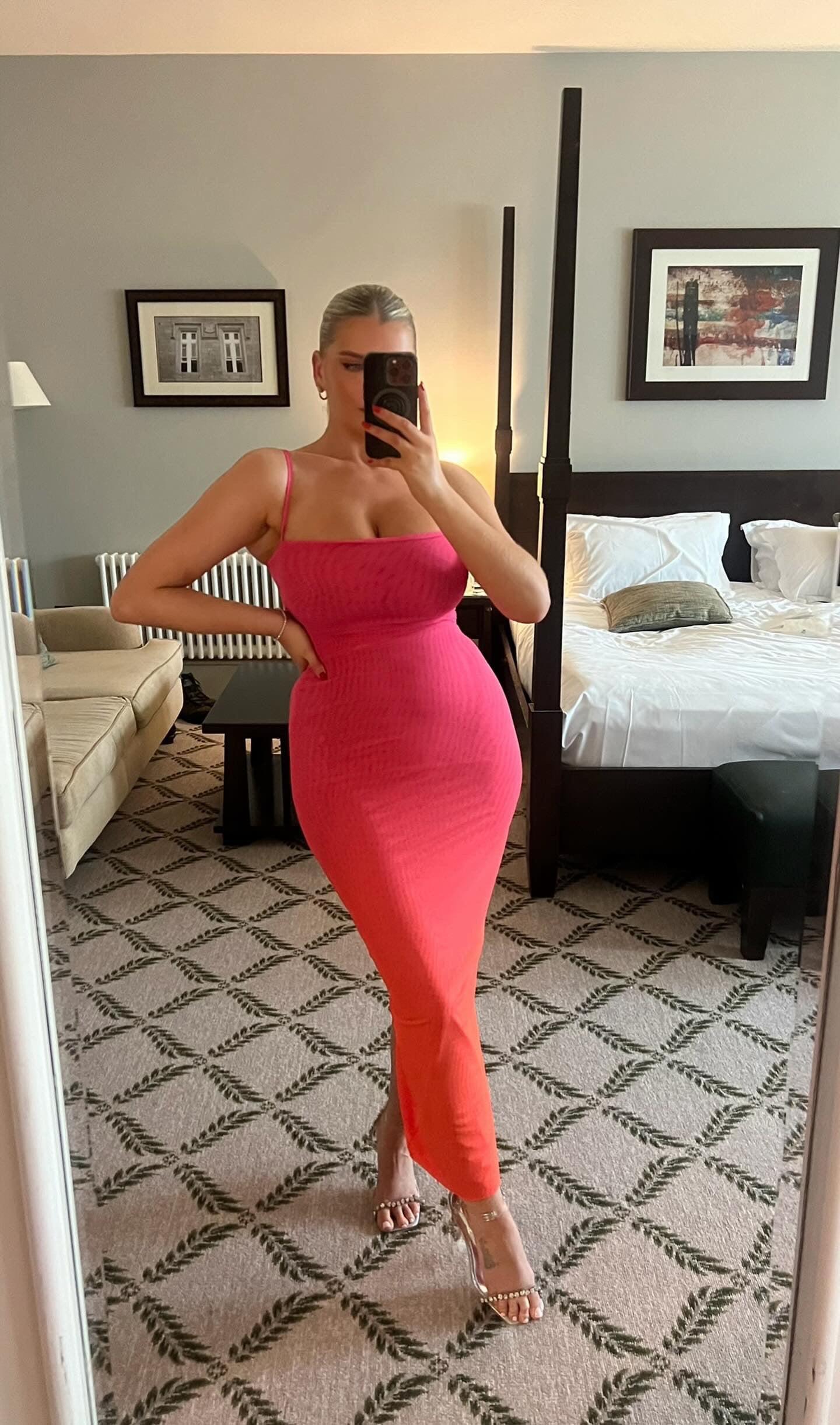 Calisa Ombre Flame Maxi