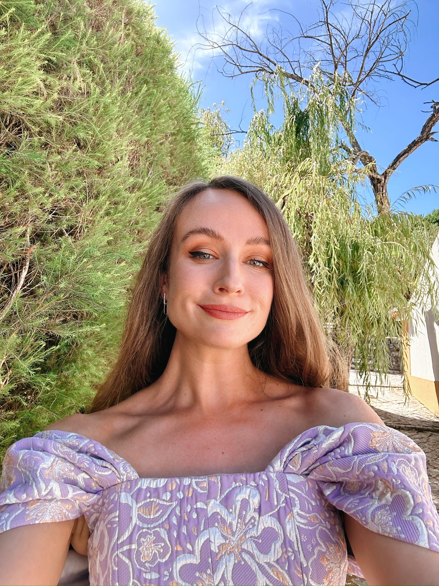 Lilac Mini Dress