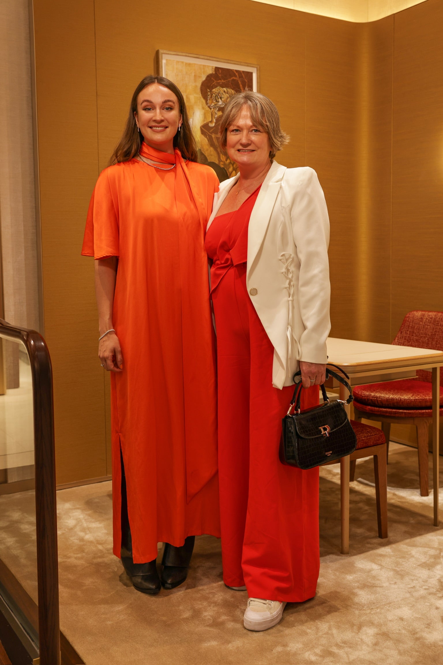 Orange Maxi Dress