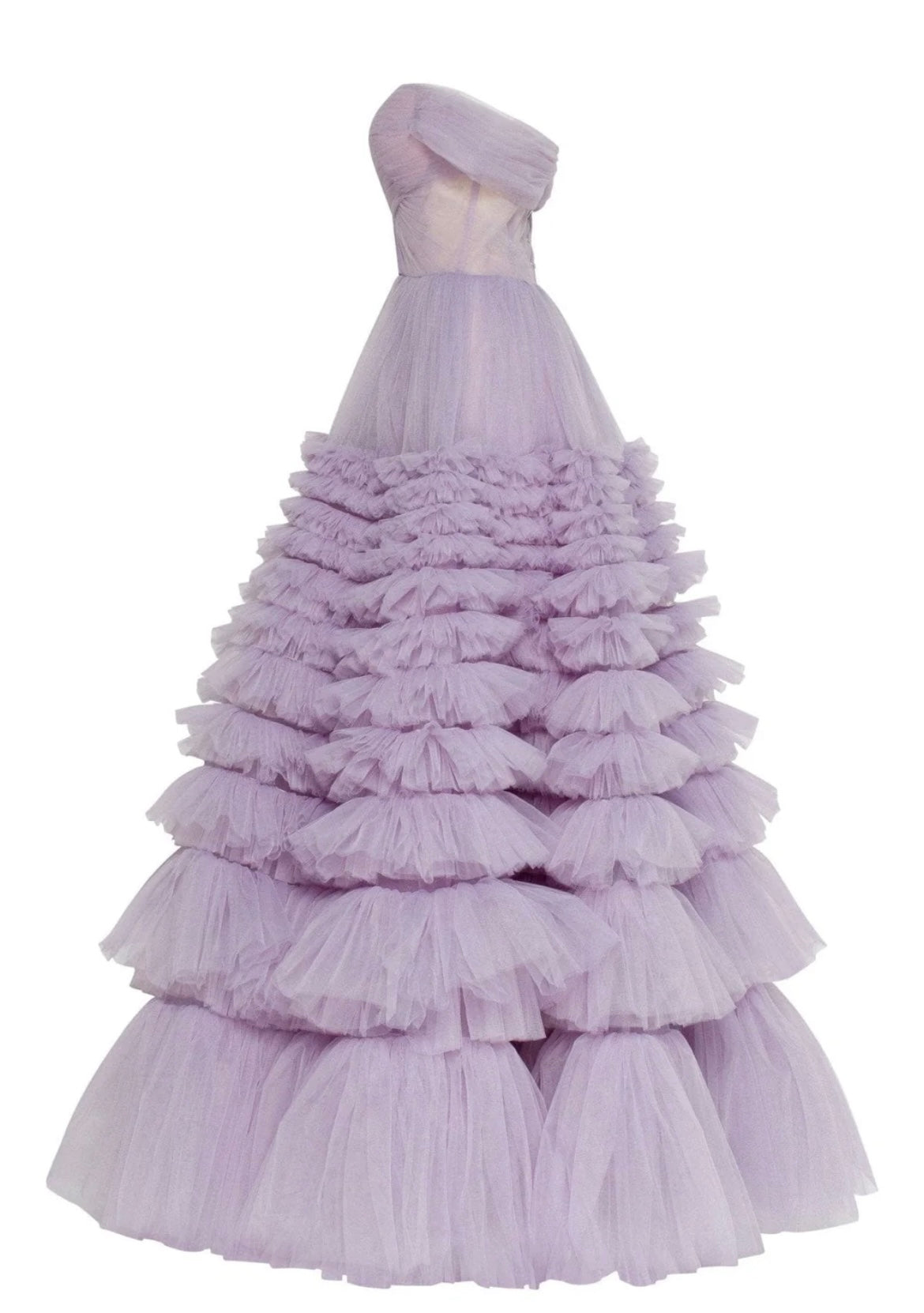 Ultra Puffy Prom Maxi Dress