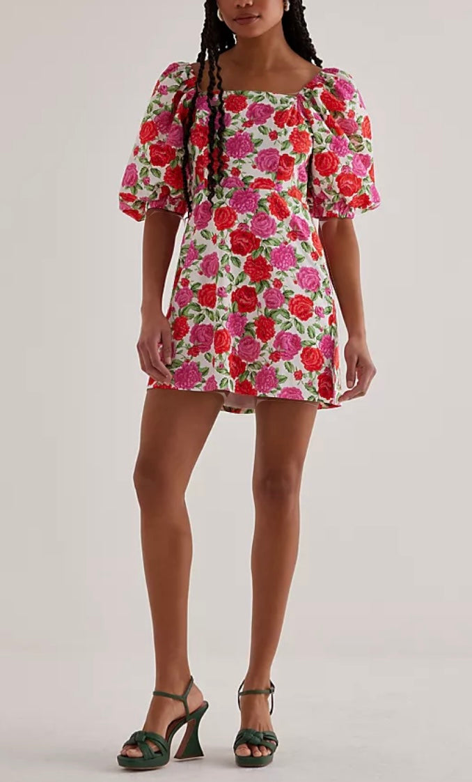 Gena Floral Mini Dress