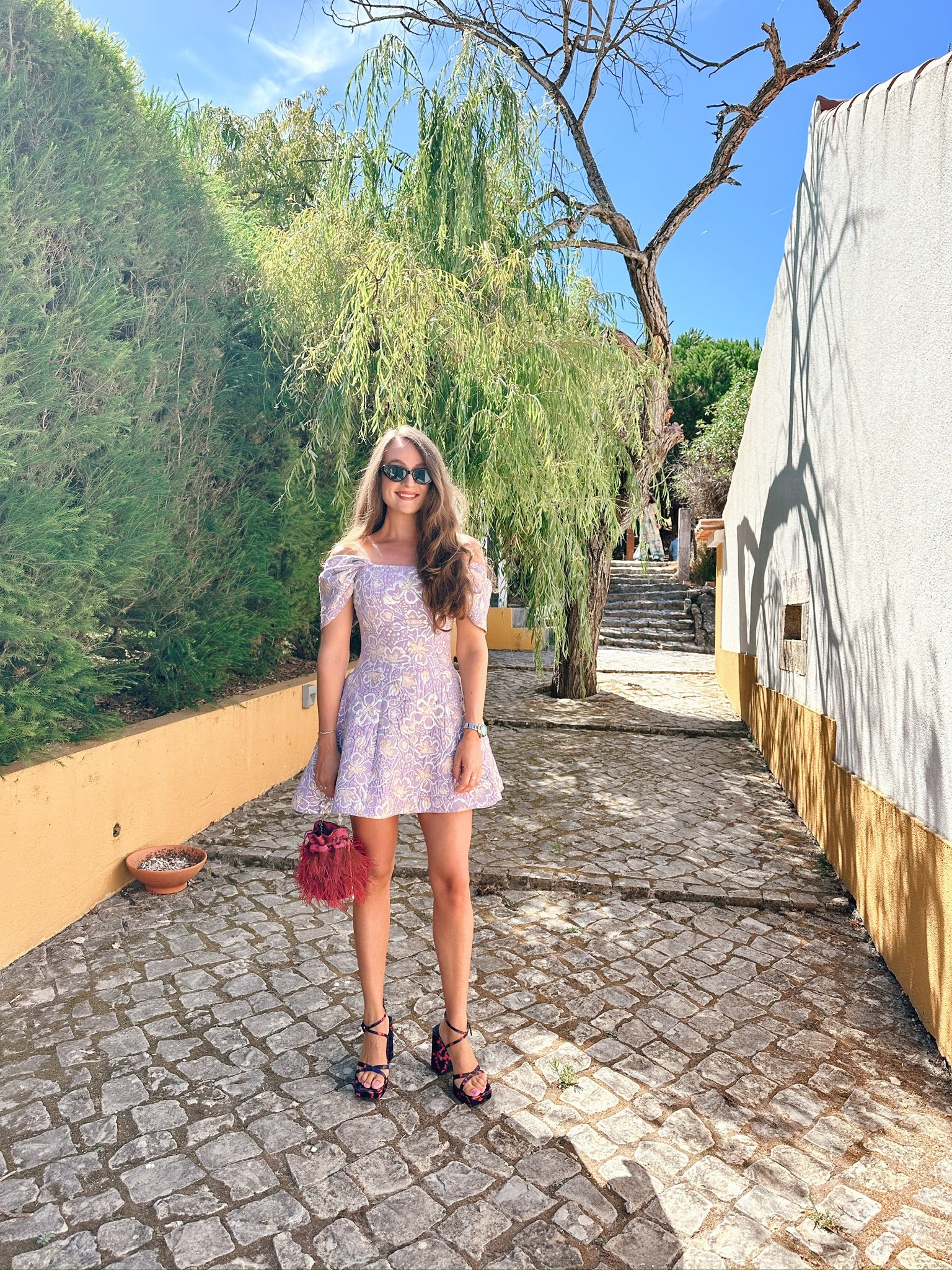 Lilac Mini Dress