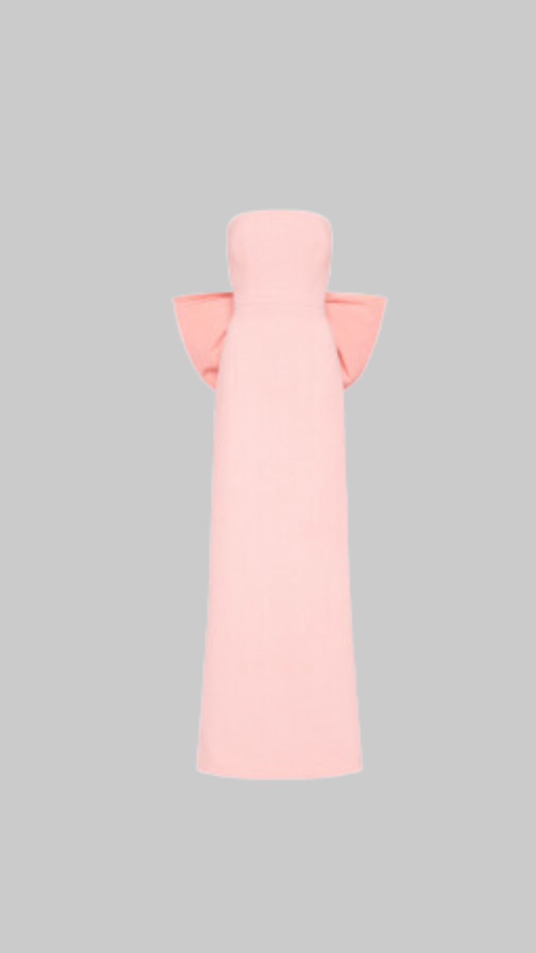 Rosette Strapless Gown