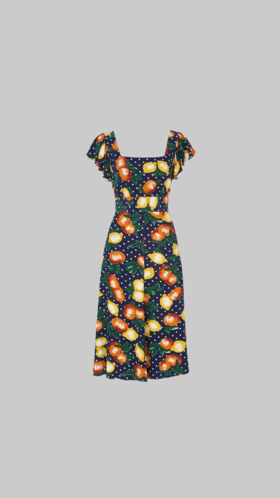 Kitri Alora Fruit Print Dress