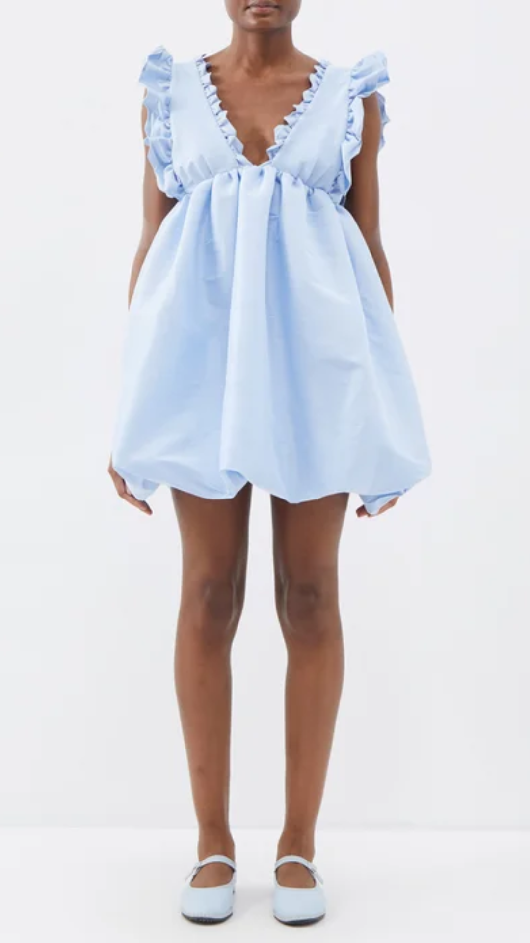Caroline V-neck Mini Dress