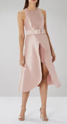 Lizzy Belted Midi Dress