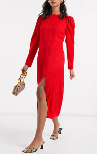 Dot Jacquard Dress