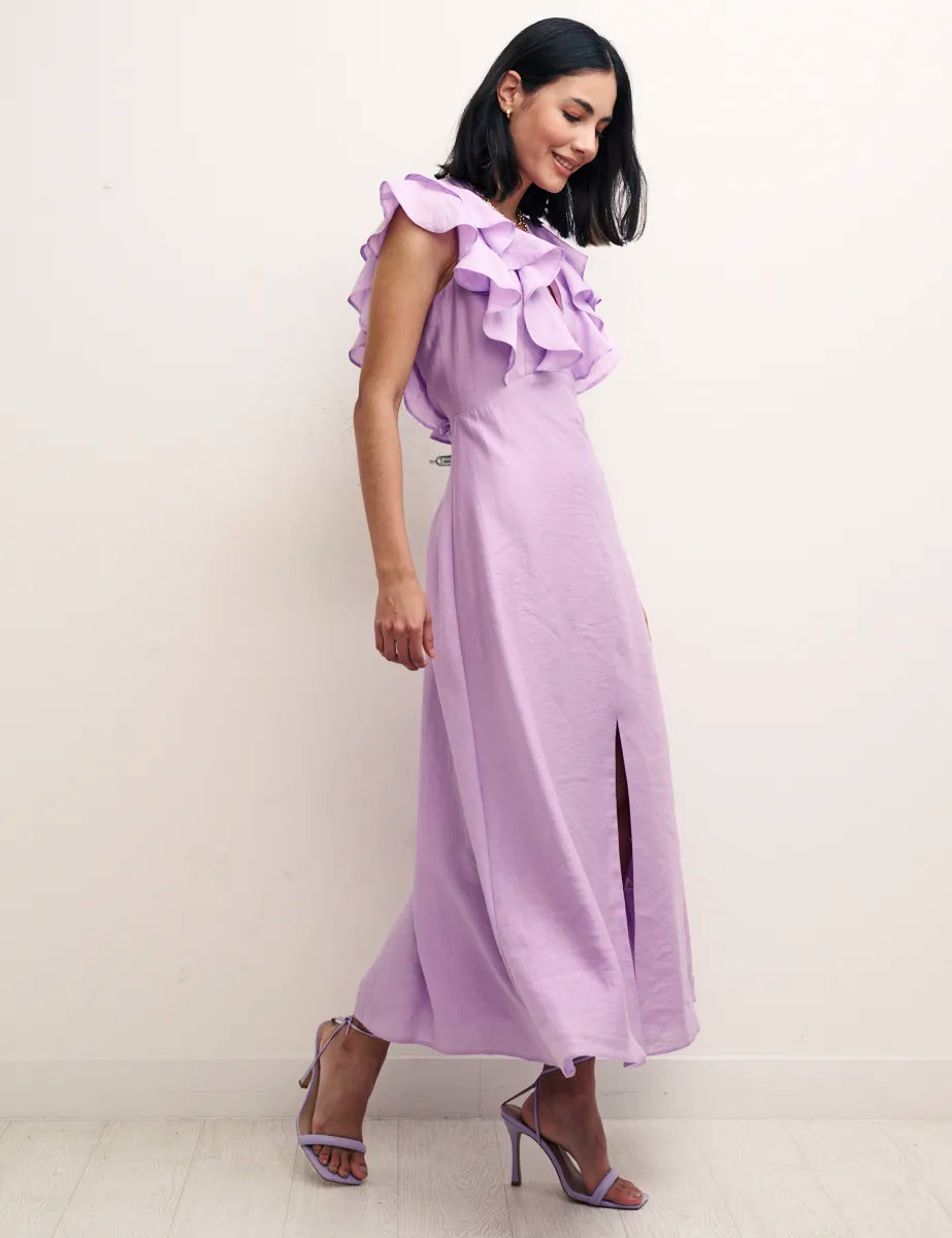 Nobody s Child Lilac Midi Dress