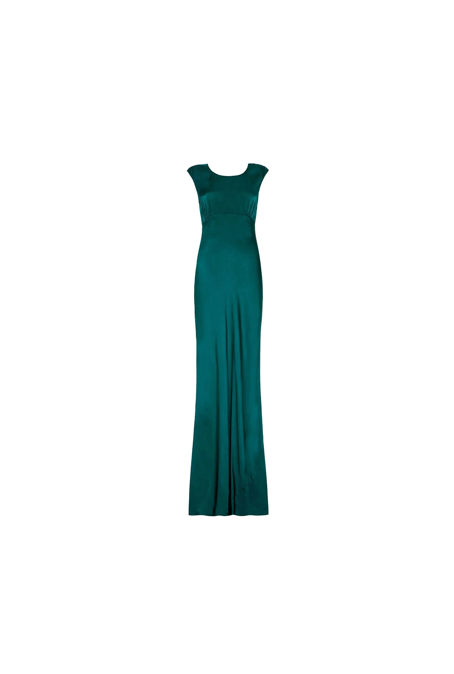 Salma Cowl Back Satin Maxi Dress