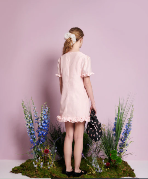 Harebell Ruffle Mini Dress