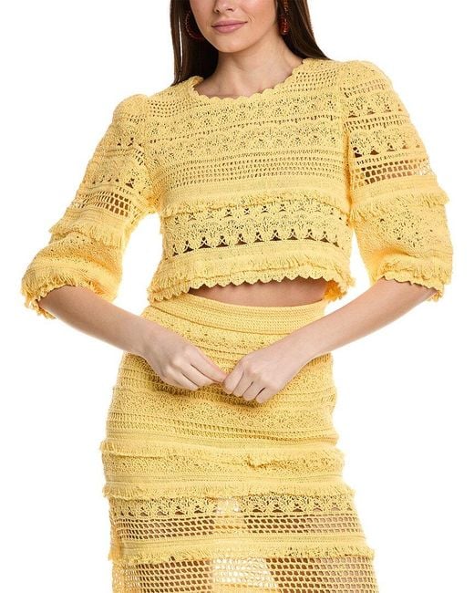 Juane Cotton Crochet-Knit 2 Piece