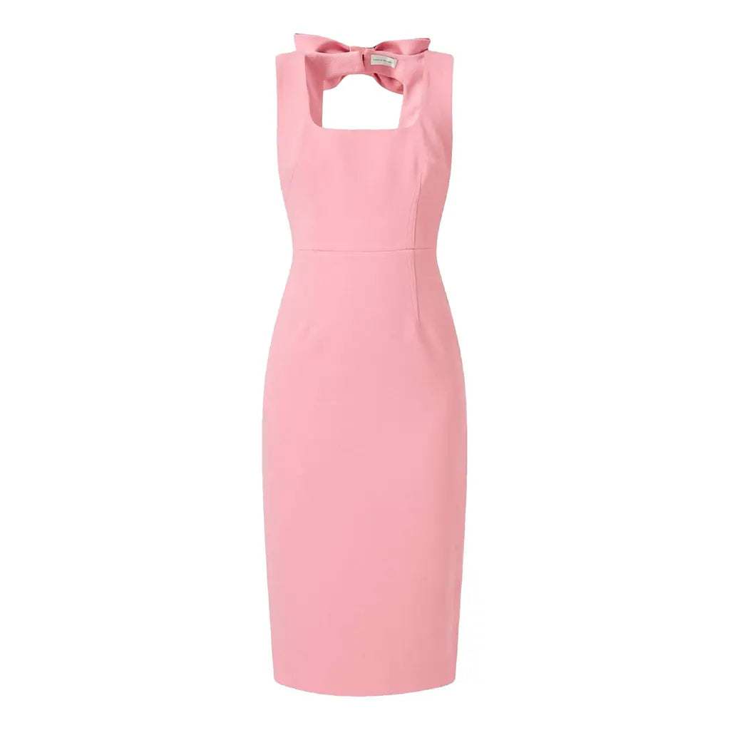 Ally Bow-Embellished Midi