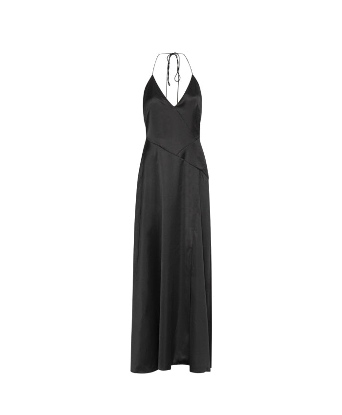Silky Woven Maxi Slip Dress