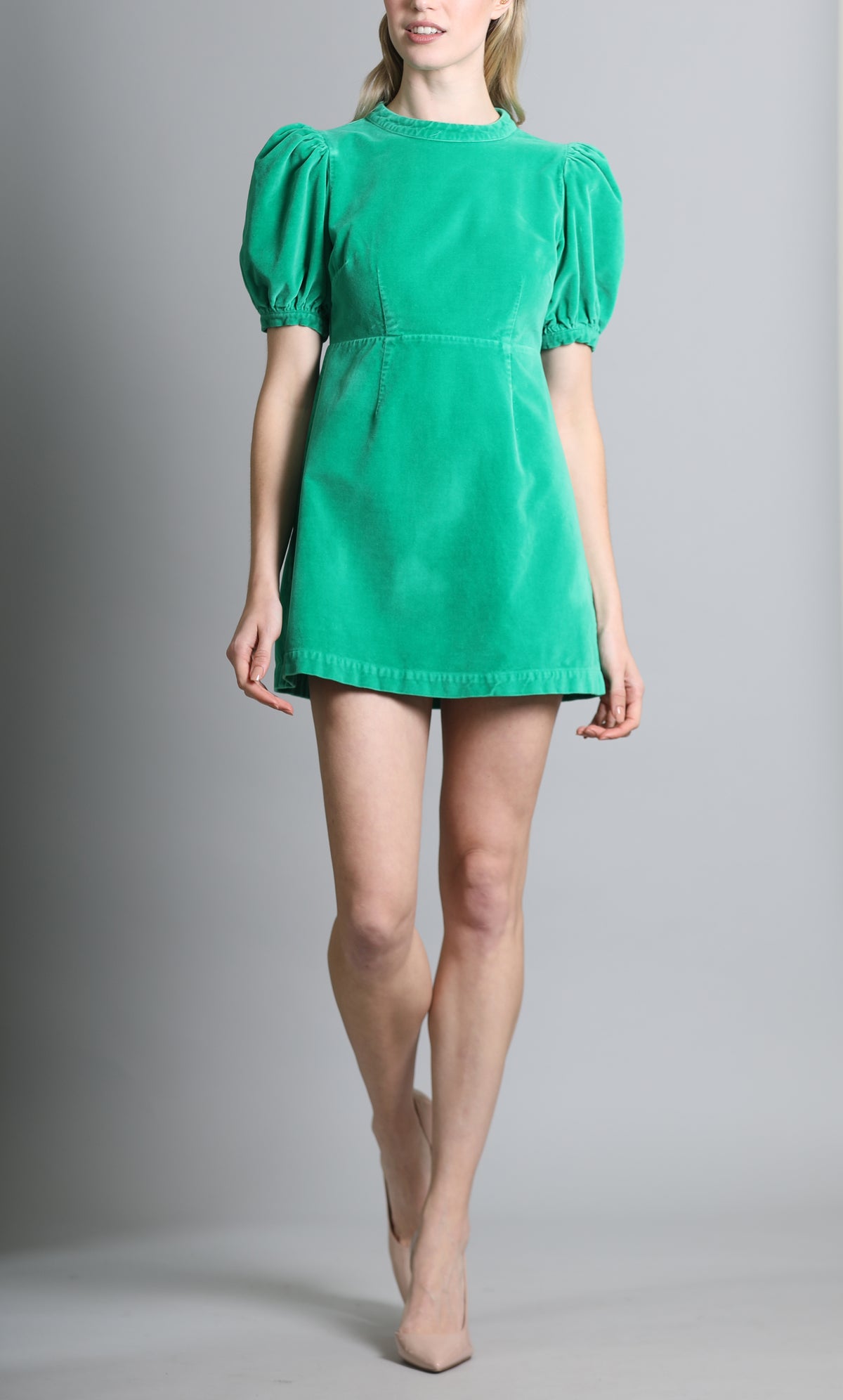 Rachel Green Velvet Mini Dress