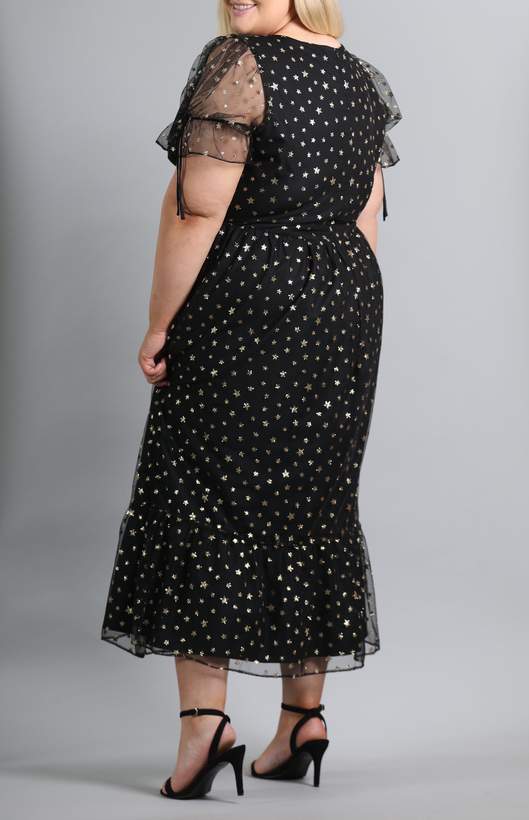 Gold Star Dress