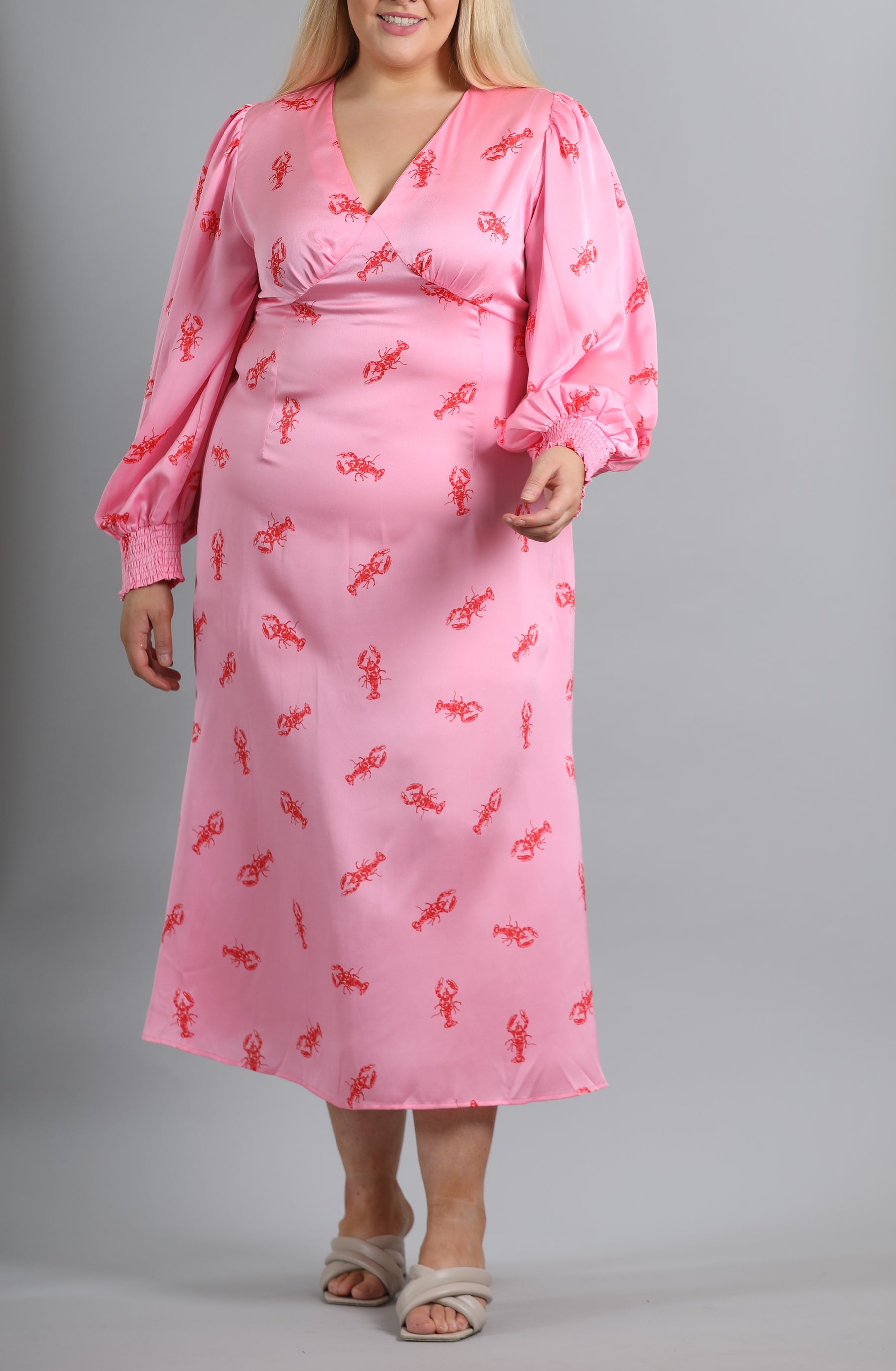Pink Lobstar Cocktail Dress