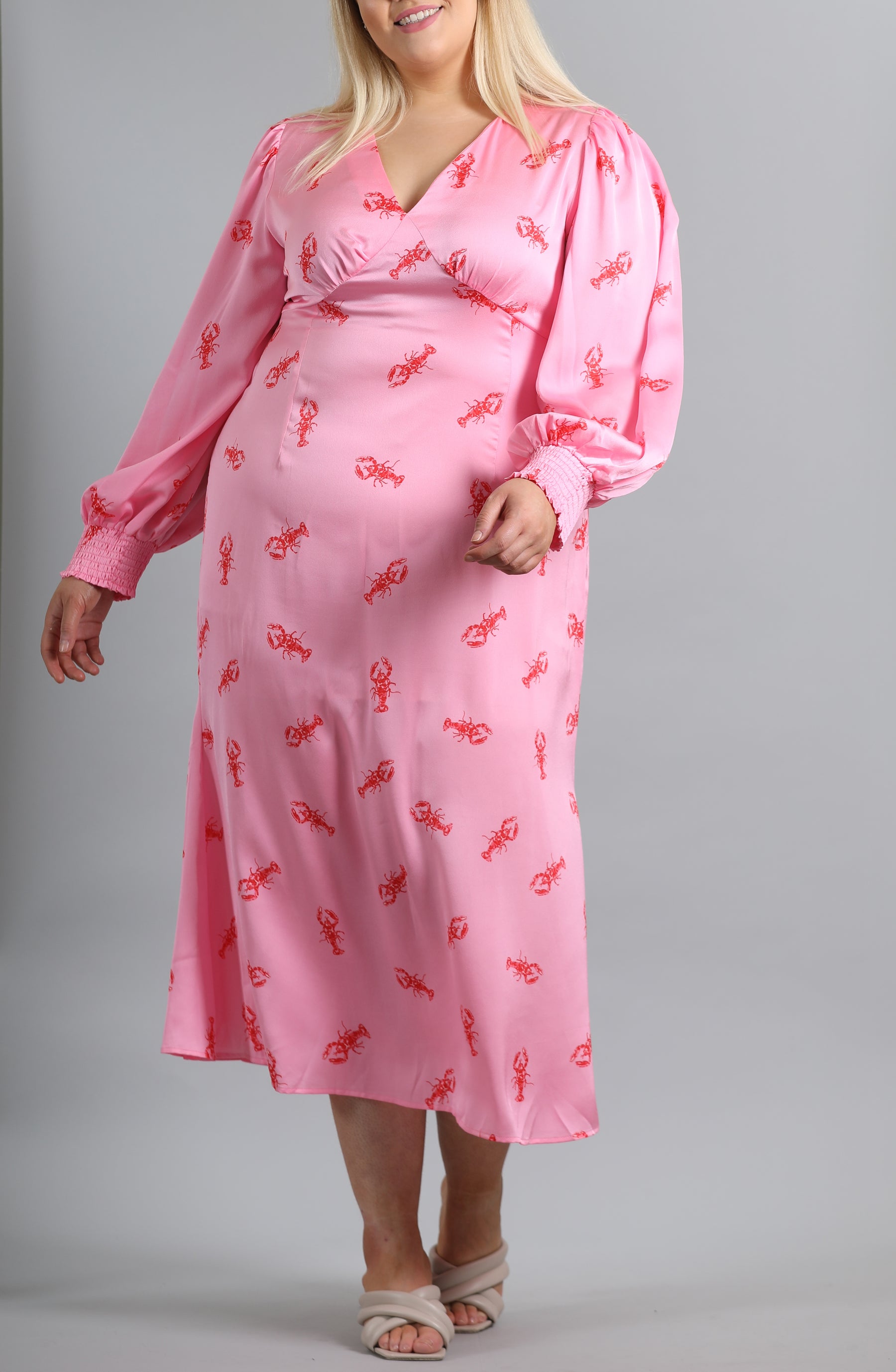 Pink Lobstar Cocktail Dress
