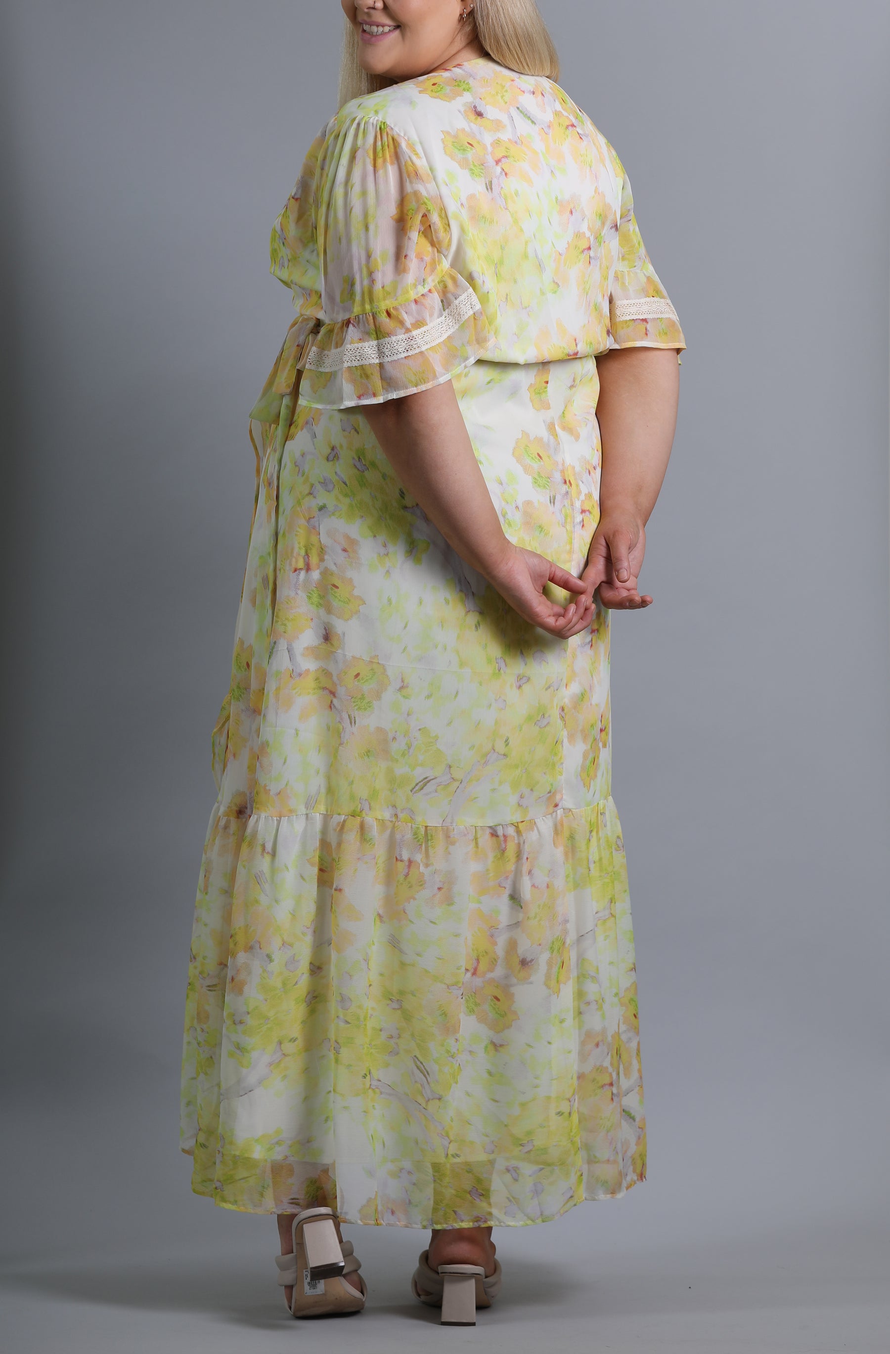 Buttercup Floral Tea Dress
