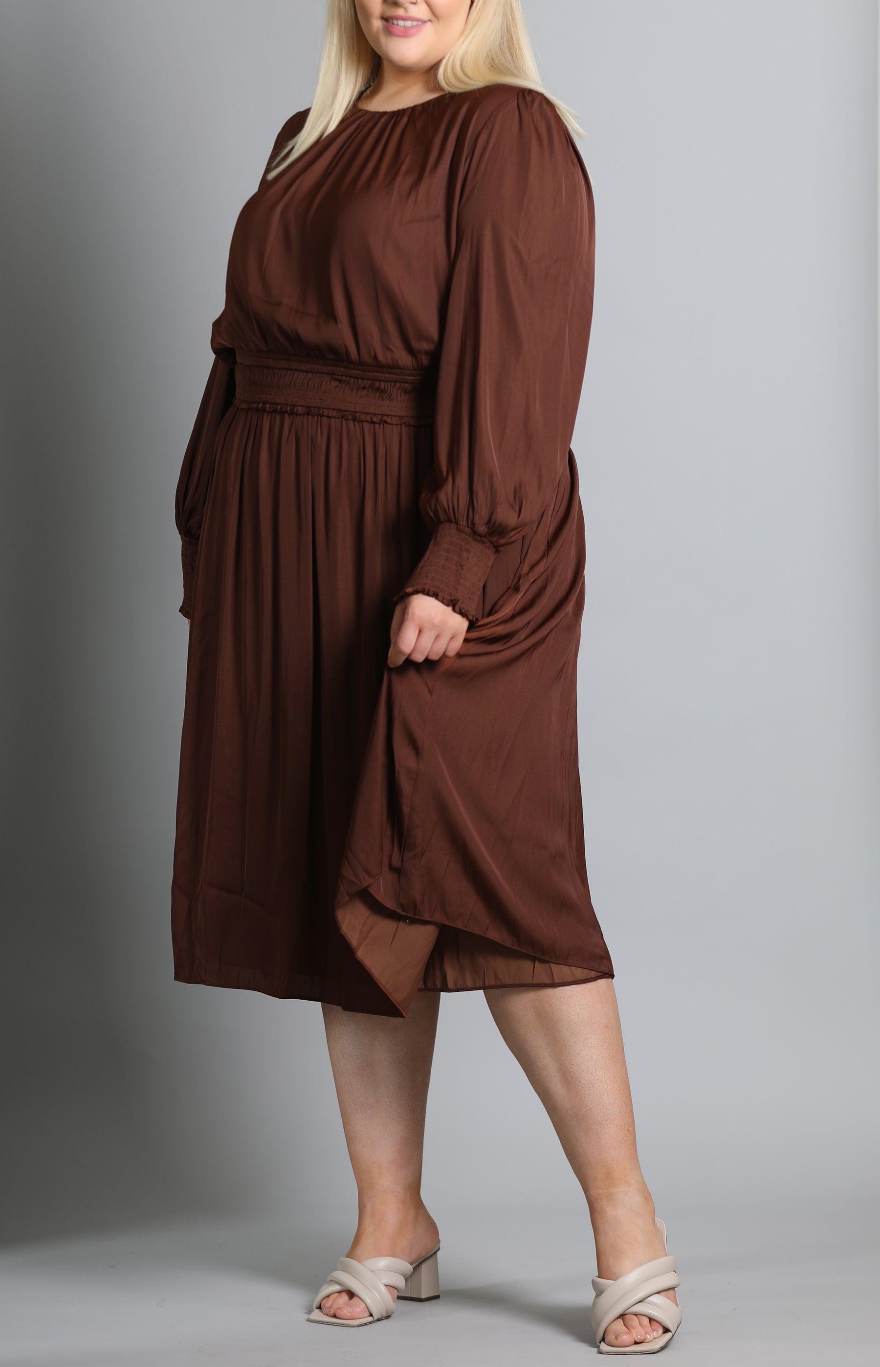 Chocolate Midi Dress
