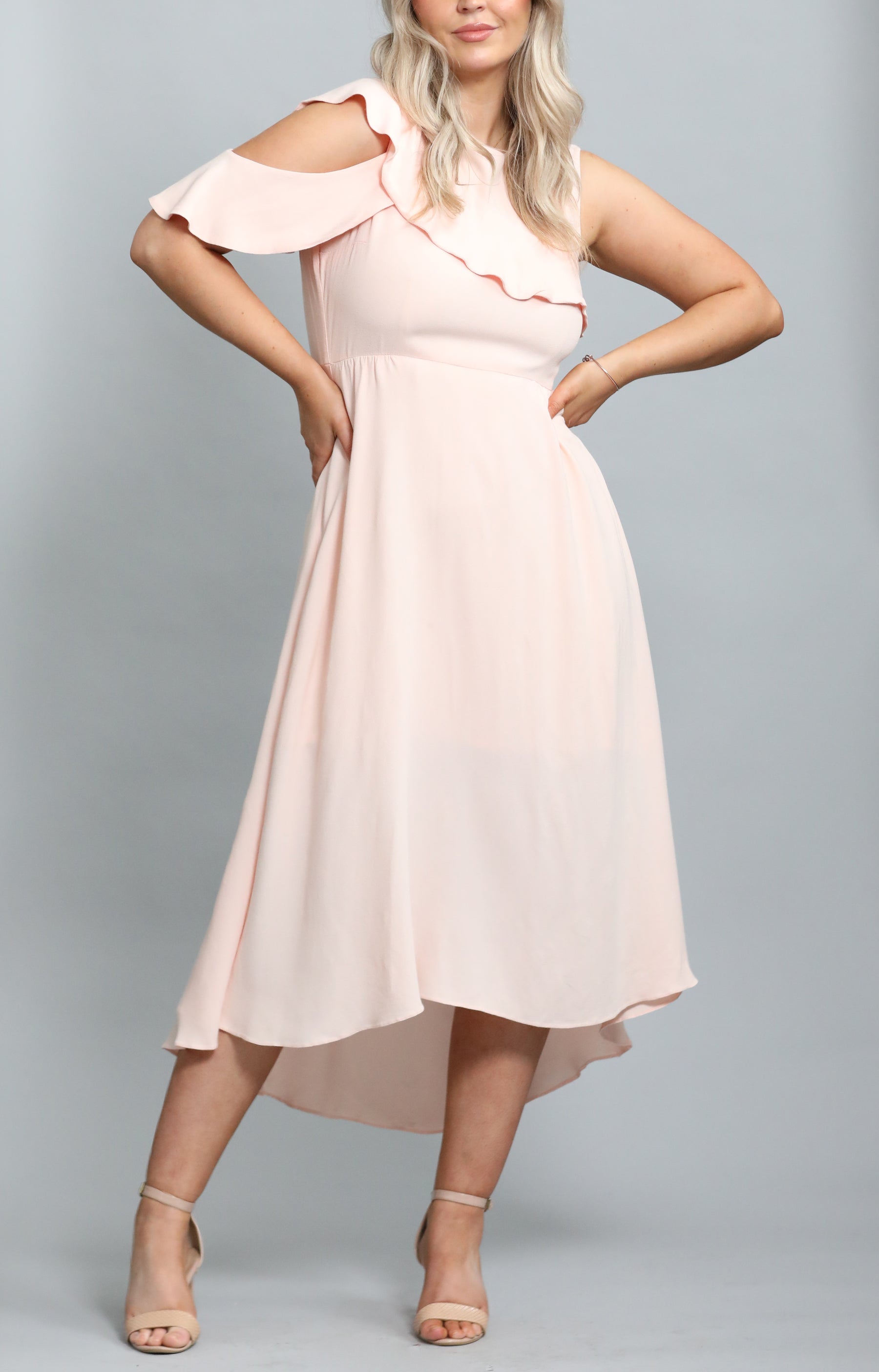 Asymmetric Riviera Dress