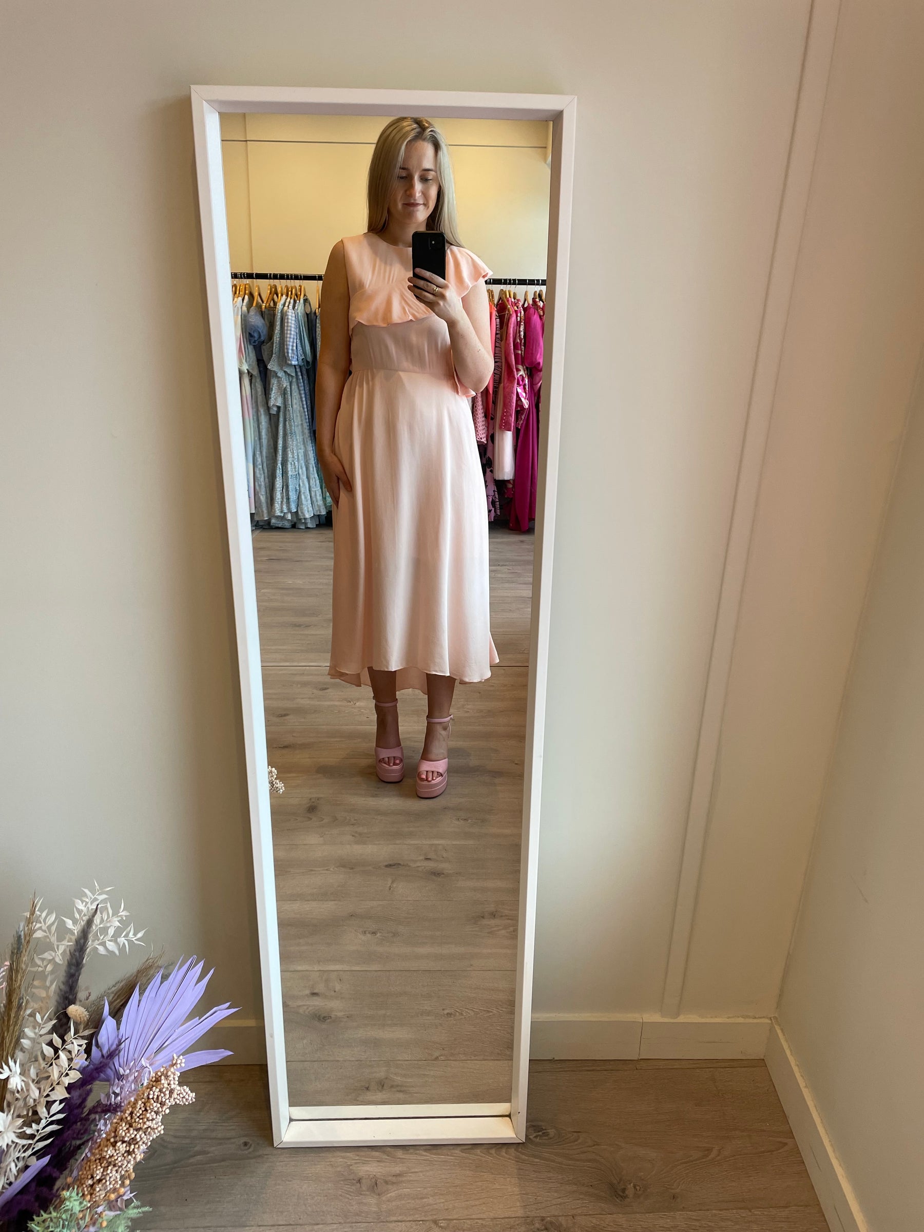Asymmetric Riviera Dress