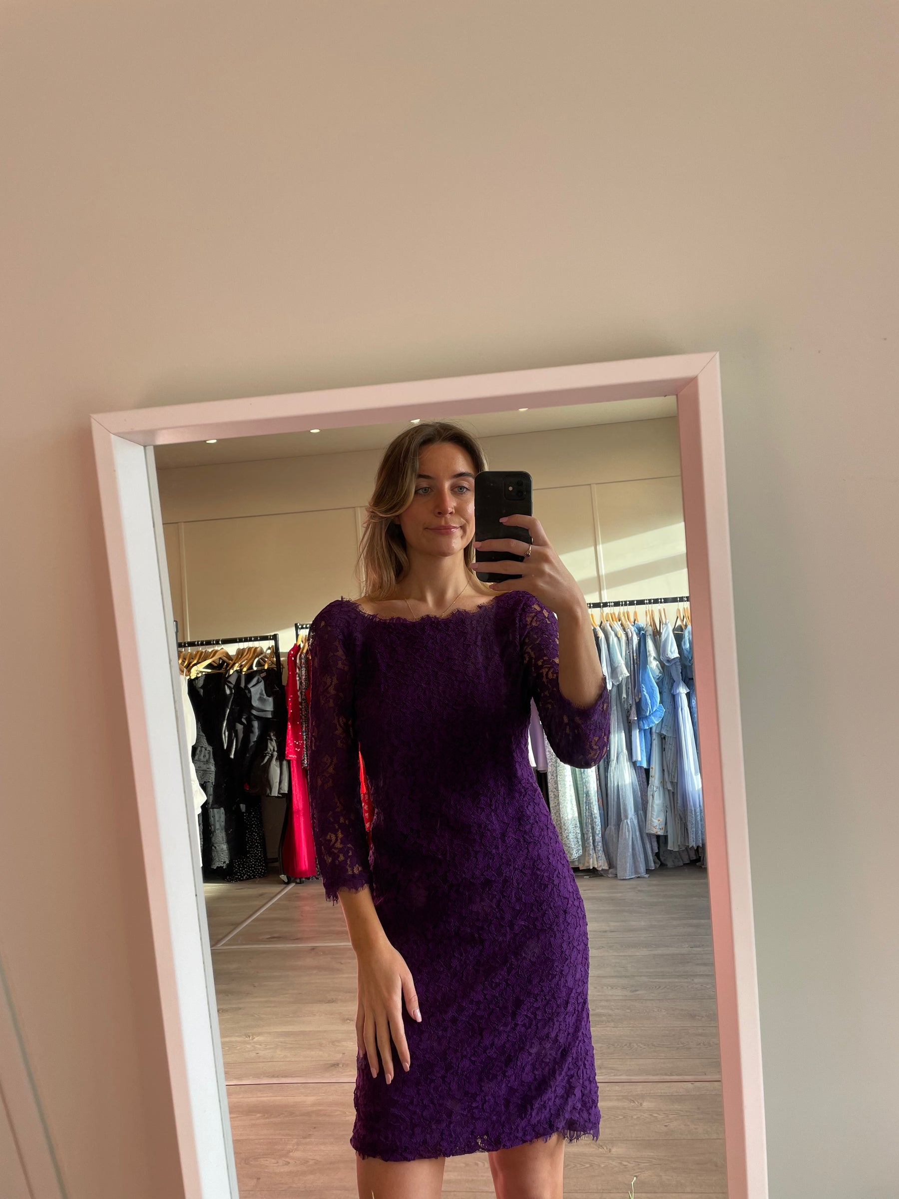 Lace Midi Dress