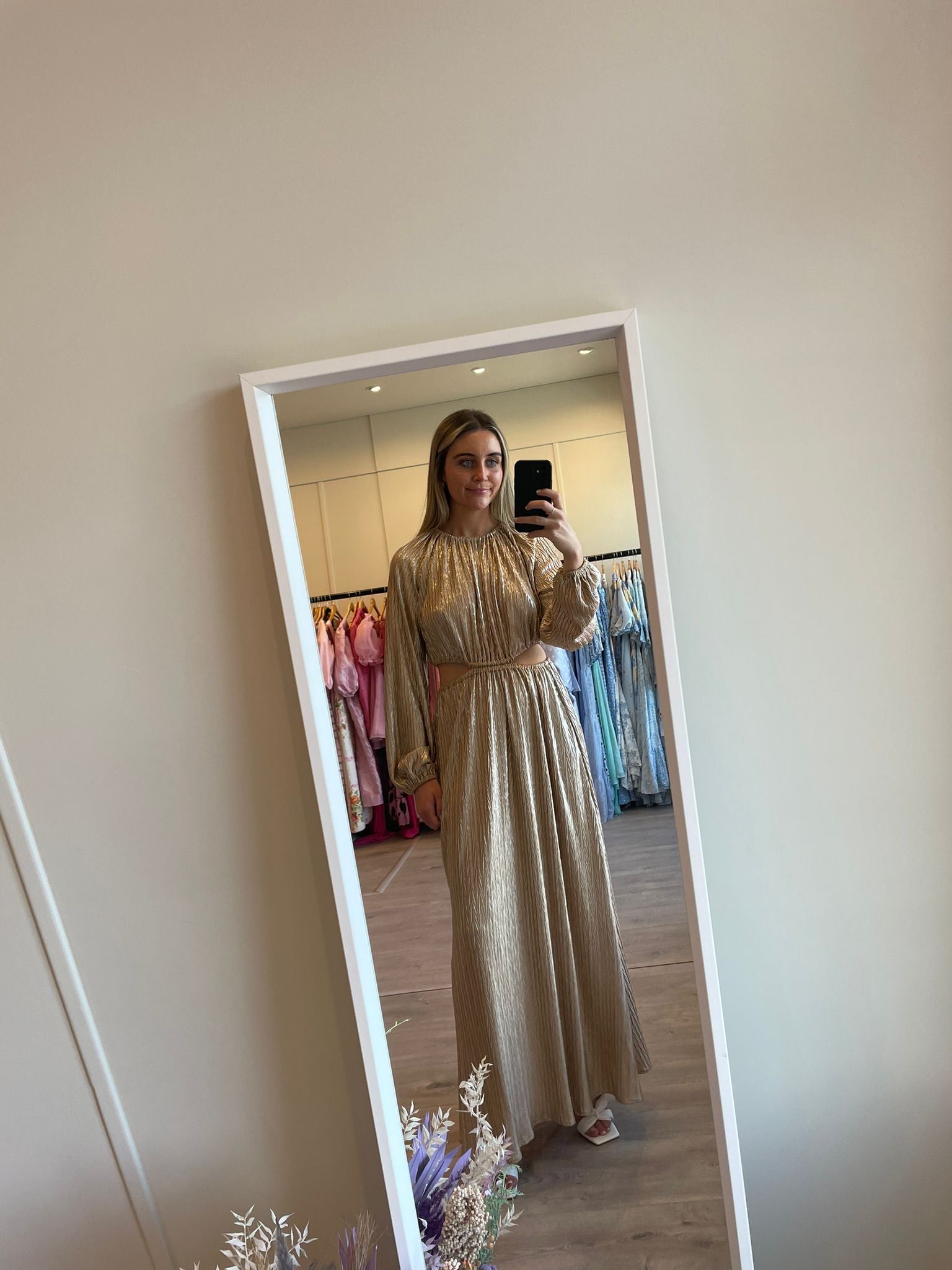 Gold Dress