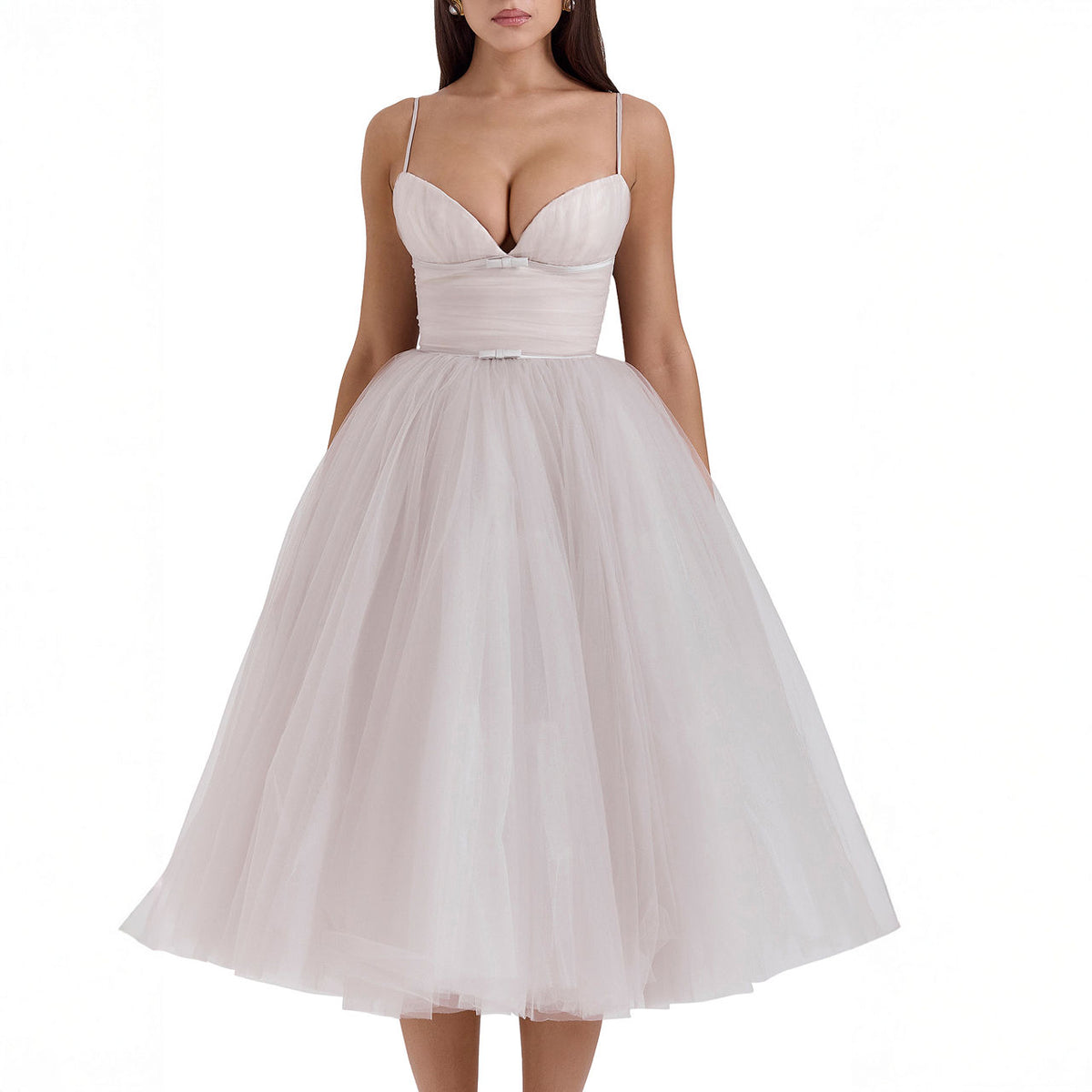 Countess Tulle Flared Dress