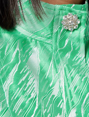 Island Green Jacquard Mini Dress Island Green Jacquard Mini Dress