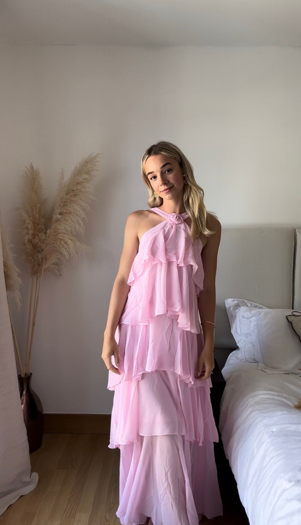 felicia ruffle maxi dress vero moda Felicia Ruffle Maxi Dress