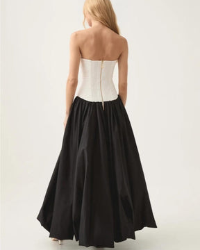 Aje Bubble Maxi - Black and White