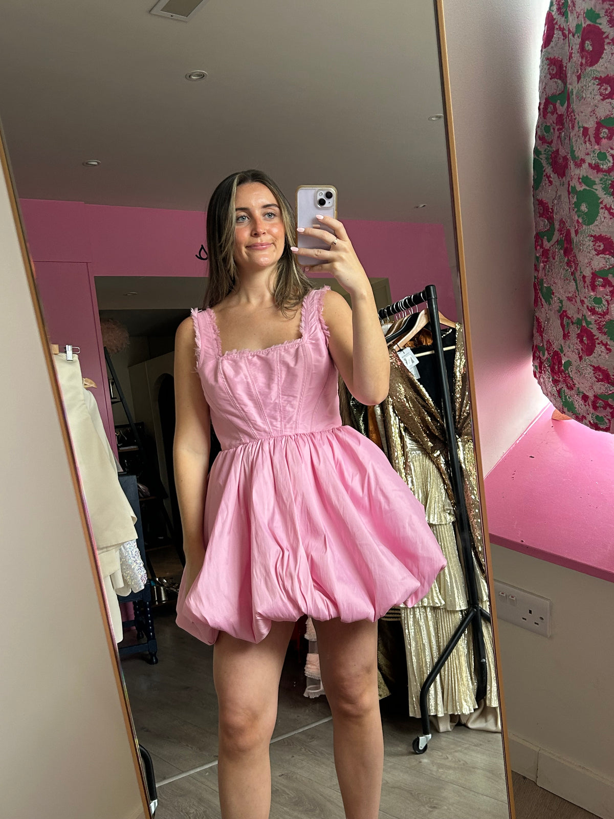 Suzette Bubble Mini Dress