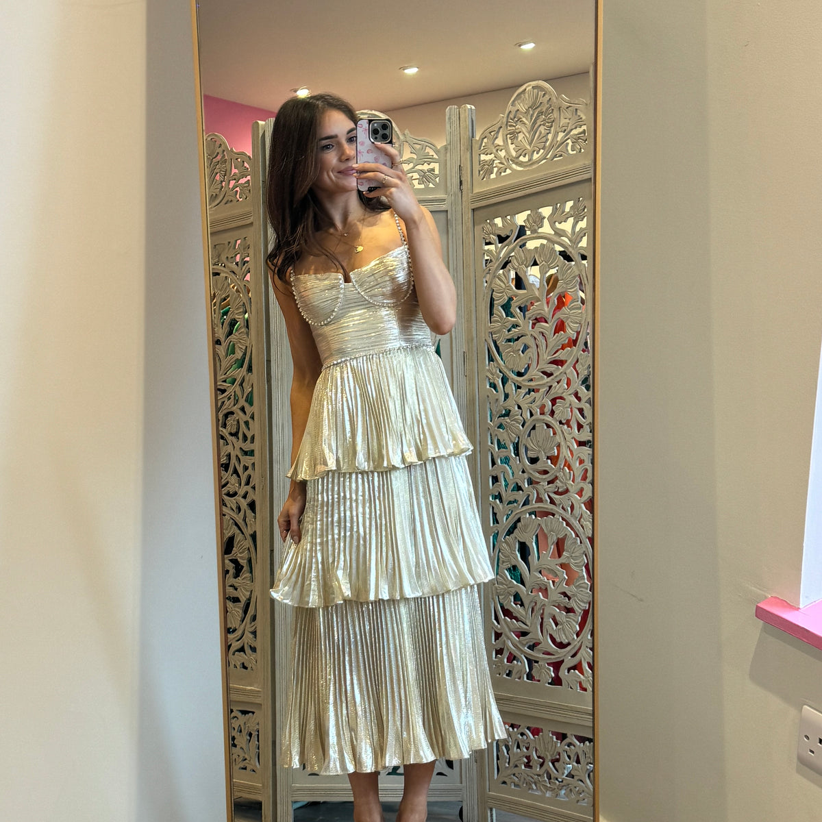 Tiered Midi Dress Tiered Midi Dress