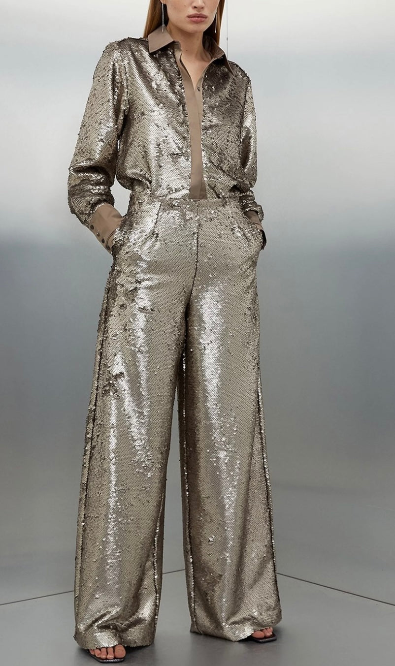 Karen Millen Sequin Woven Suit