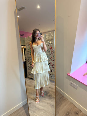 Tiered Midi Dress Tiered Midi Dress