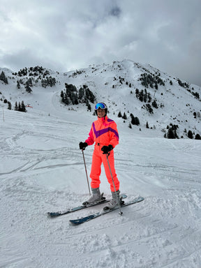 Vintage Orange Ski Suit