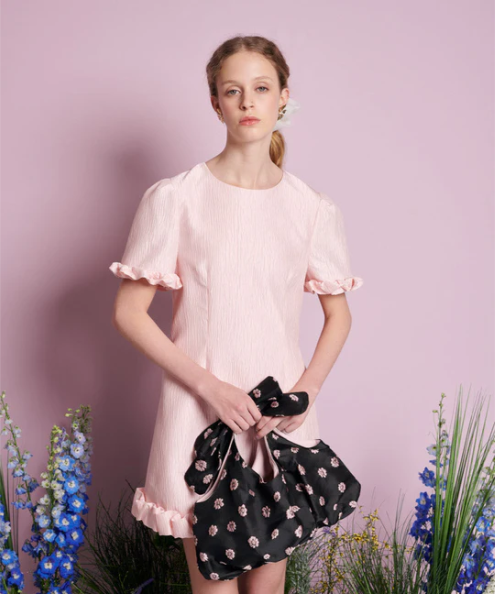 Harebell Ruffle Mini Dress