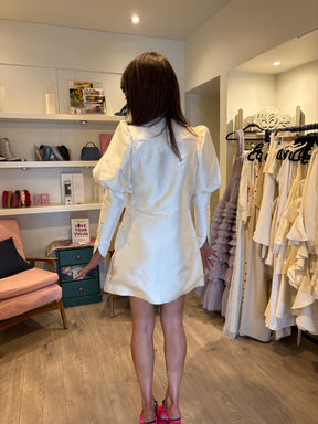 The Aurora Cream Long Sleeve MIni