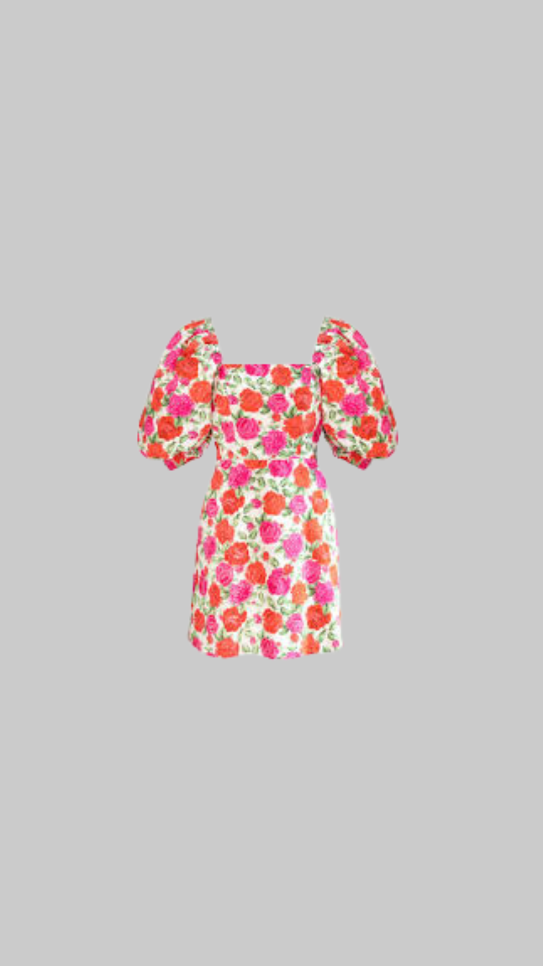 Queens of Archive Gena Floral Mini Dress