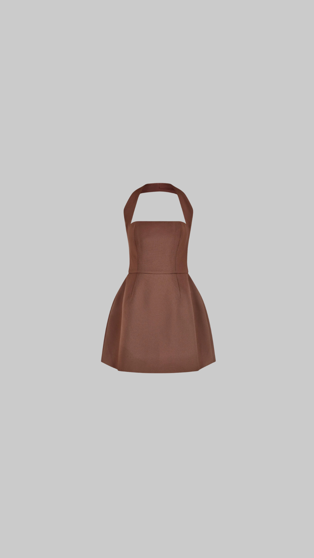 Odd Muse The Ultimate Muse Structured Mini Dress - Chocolate