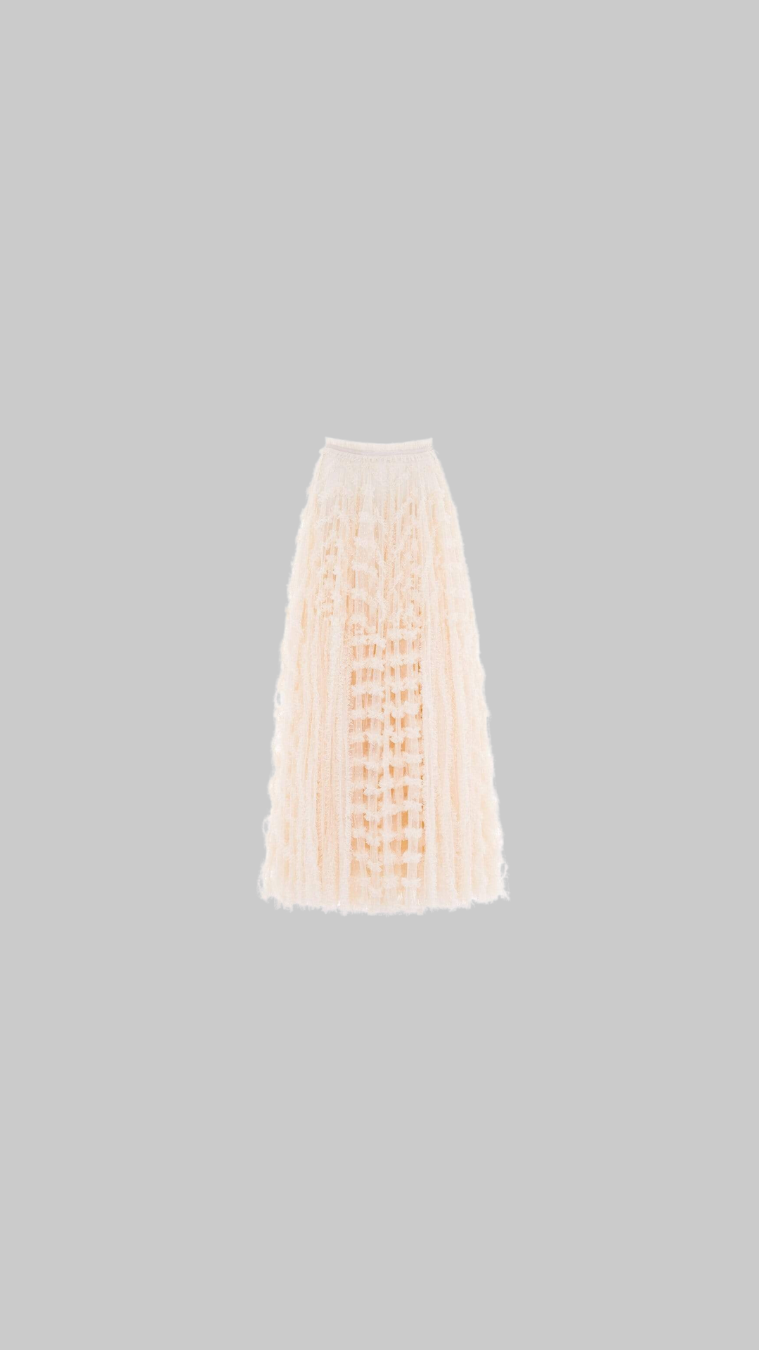 Needle & Thread Florence Ruffle Ankle Skirt