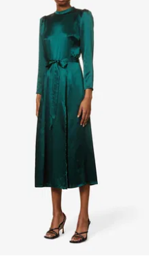 Reformation Julius Silk Midi Dress